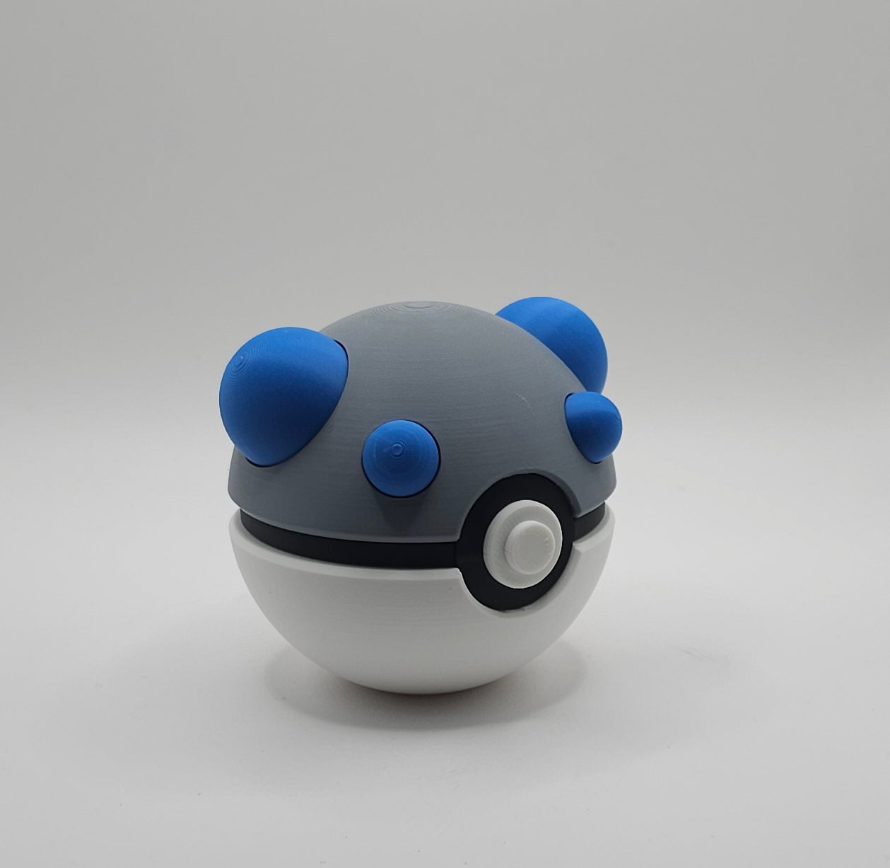 Pokemon 3D Printed Pokeball- Heavy Ball Design- Unique Fan Art Collectible