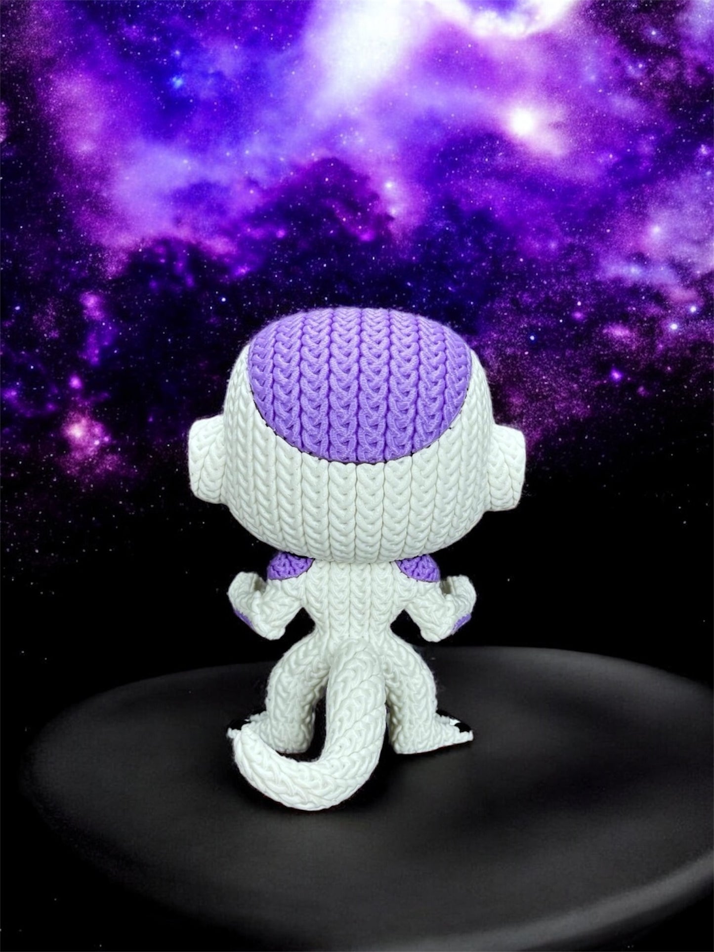 Knitted Design - 3D Printed Dragonball Z Character Figures - Unique Display Collectibles