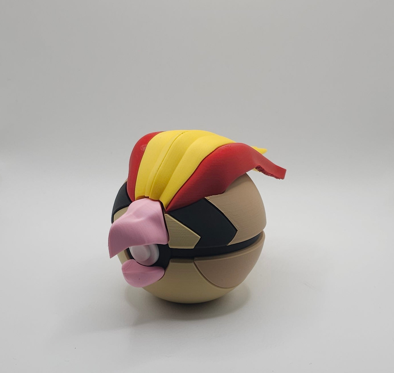 Pokemon Character Design - 3D Printed Pokeball - Pidgeot - Unique Display Collectible
