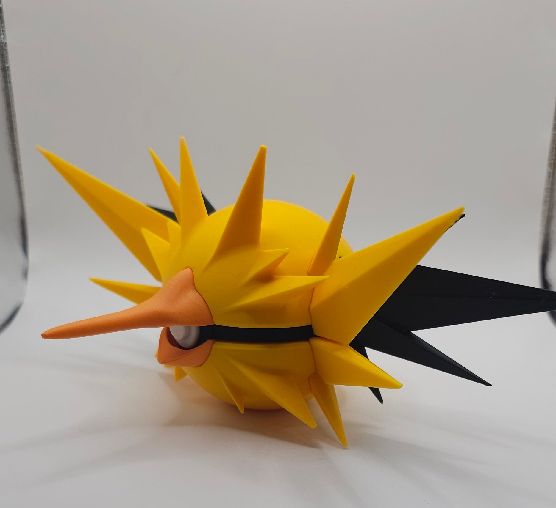 Pokemon Character Design - 3D Printed Pokeball - Zapdos - Unique Display Collectible