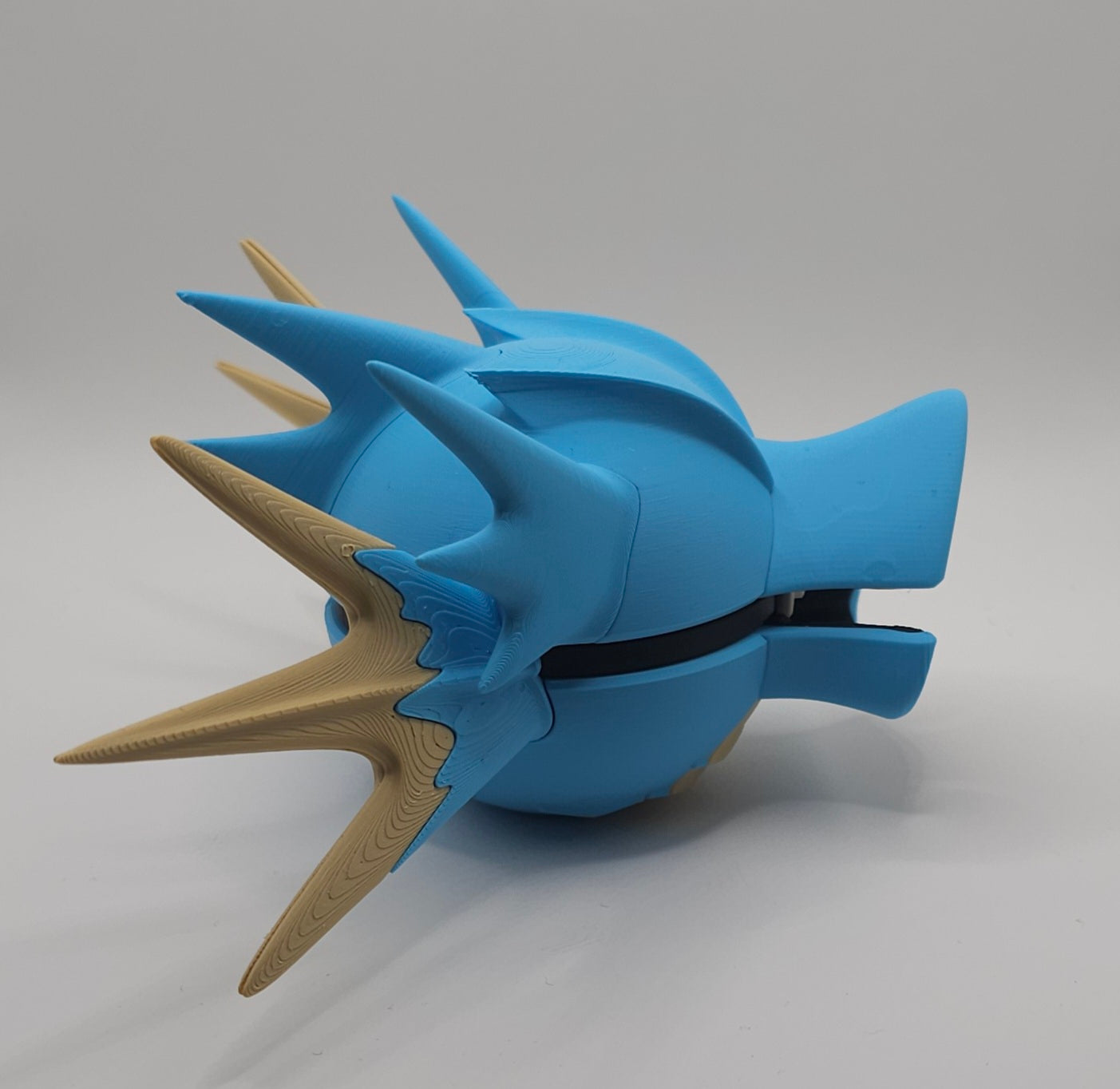 Pokemon Character Design- 3D Printed Pokeball- Seadra- Unique Display Collectible