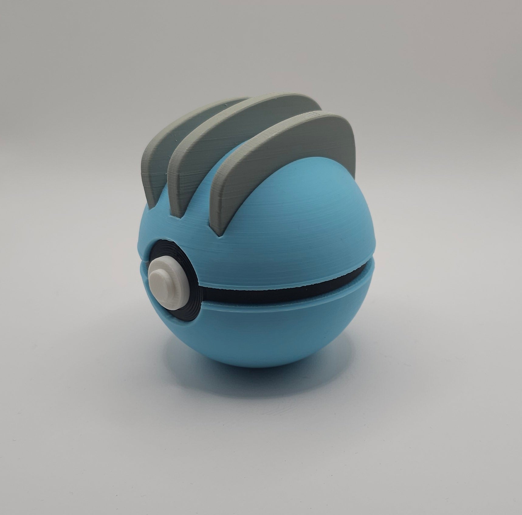 Pokemon Character Design 3D Printed Pokeball - Machop - Unique Display Collectible