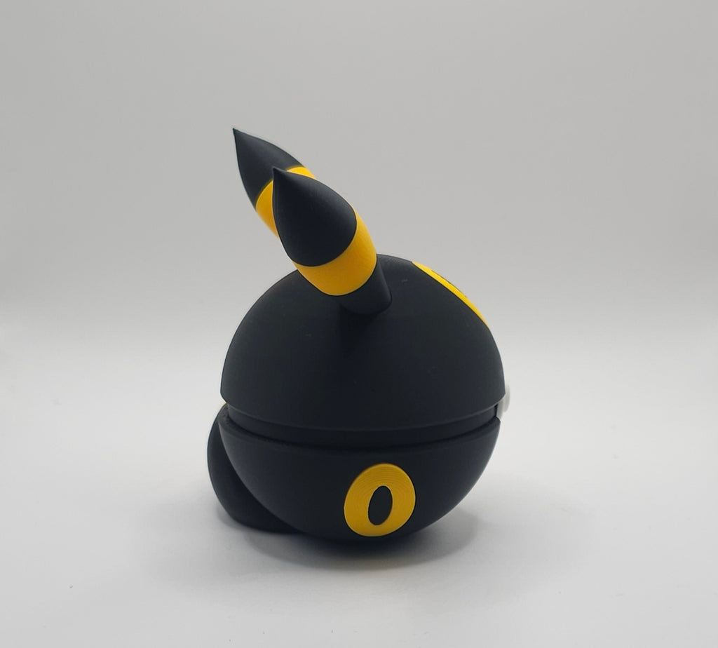 Pokemon Character Design- 3D Printed Pokeball - Umbreon- Unique Display Fan Art Collectible