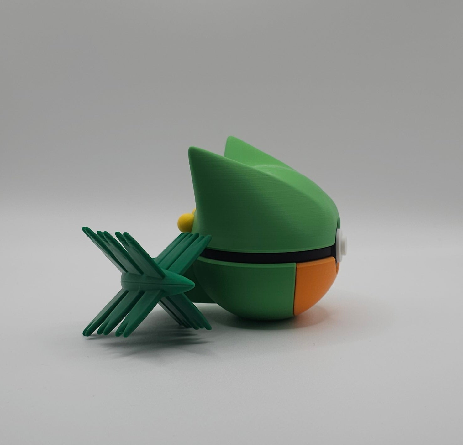 Pokemon Character Design- 3D Printed Pokeball- Sceptile- Unique Display Collectible
