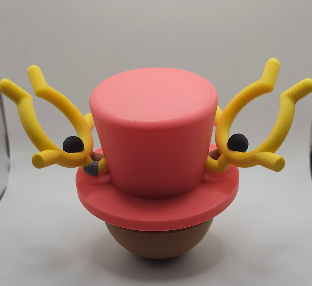 Chopper One Piece x Stantler Pokemon Character Design- 3D Printed Pokeball- Unique Display Collectible