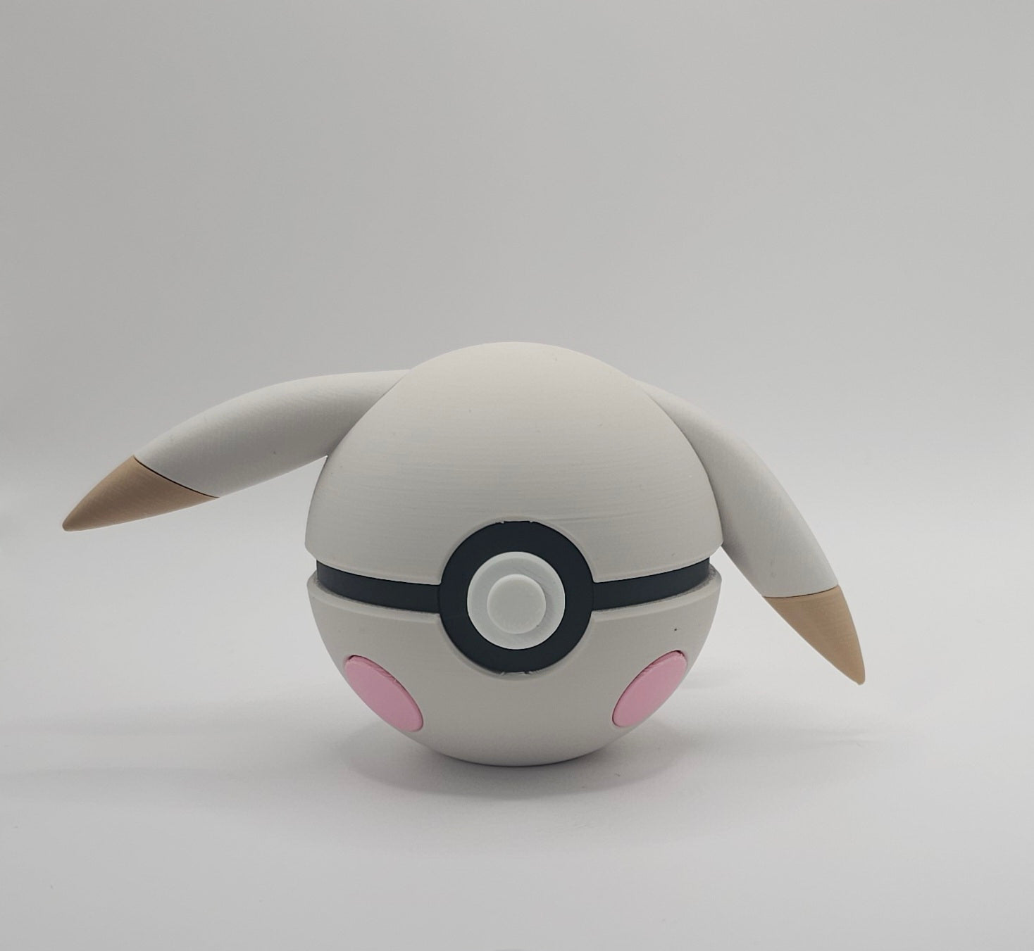 Pokemon Character Design- 3D Printed Pokeball- Peakychu- Unique Display Collectible