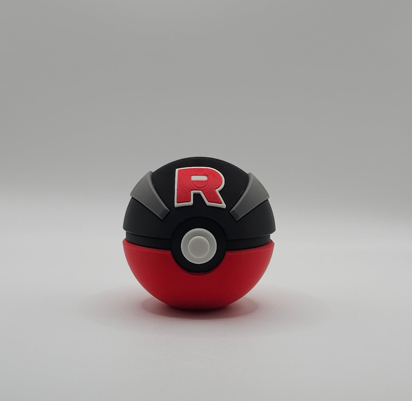 Pokemon Team Rocket Great Ball Design- 3D Printed- Unique Display Collectible