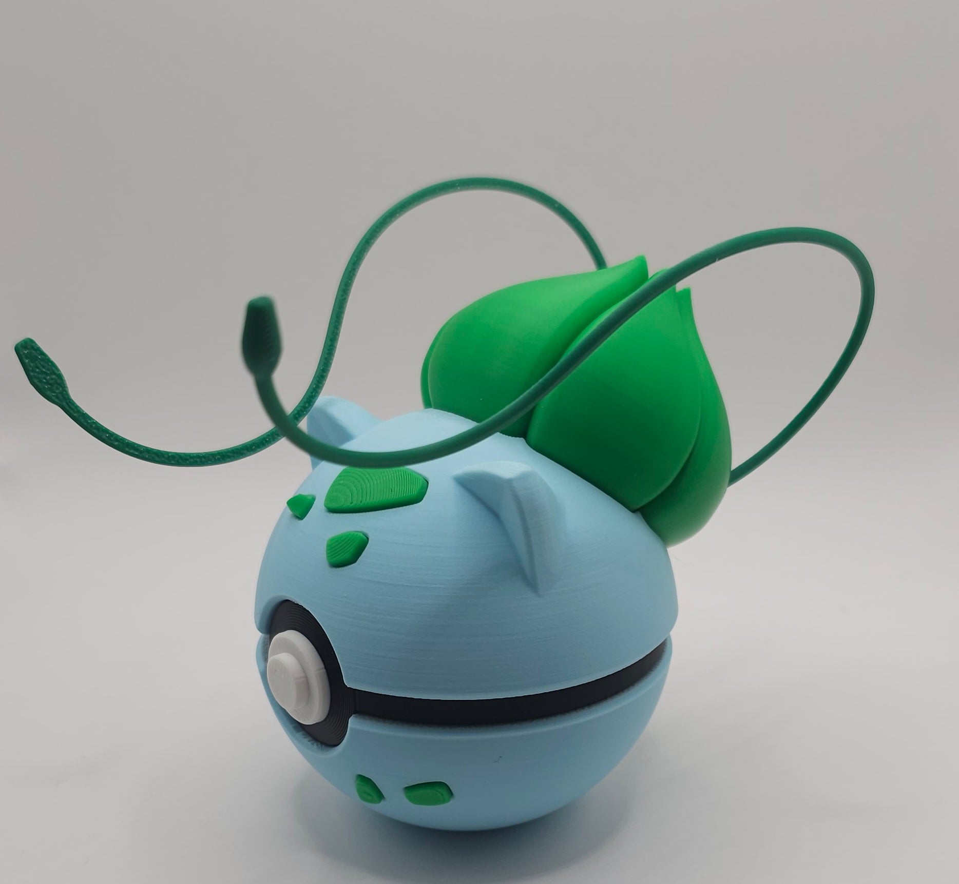 Pokemon Character Design 3D Printed Pokeball - Bulbasaur - Unique Display Collectible