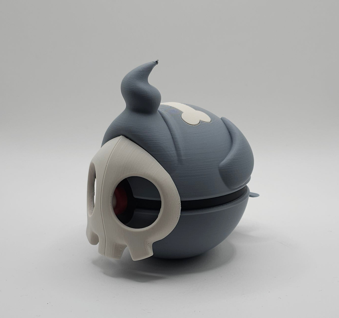 Pokemon Character Design- 3D Printed Pokeball- Duskull- Unique Display Collectible