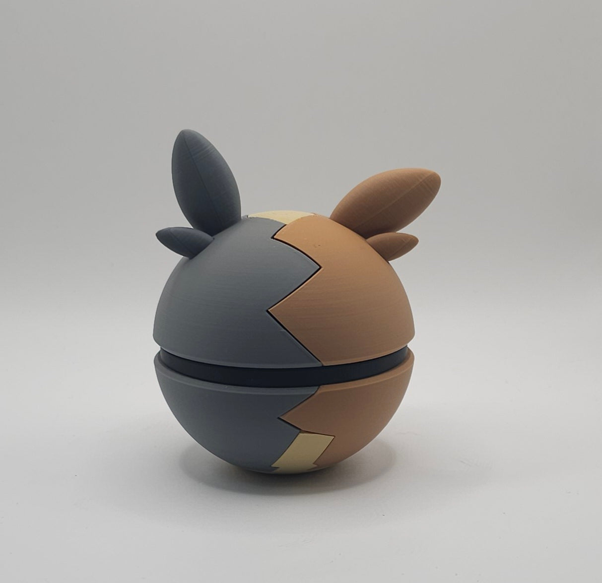 Pokemon Character Design- 3D Printed Pokeball- Morpeko- Unique Display Collectible