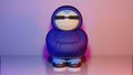 Urban Snorlax Design Figure- 3D Printed- Unique Display Collectible
