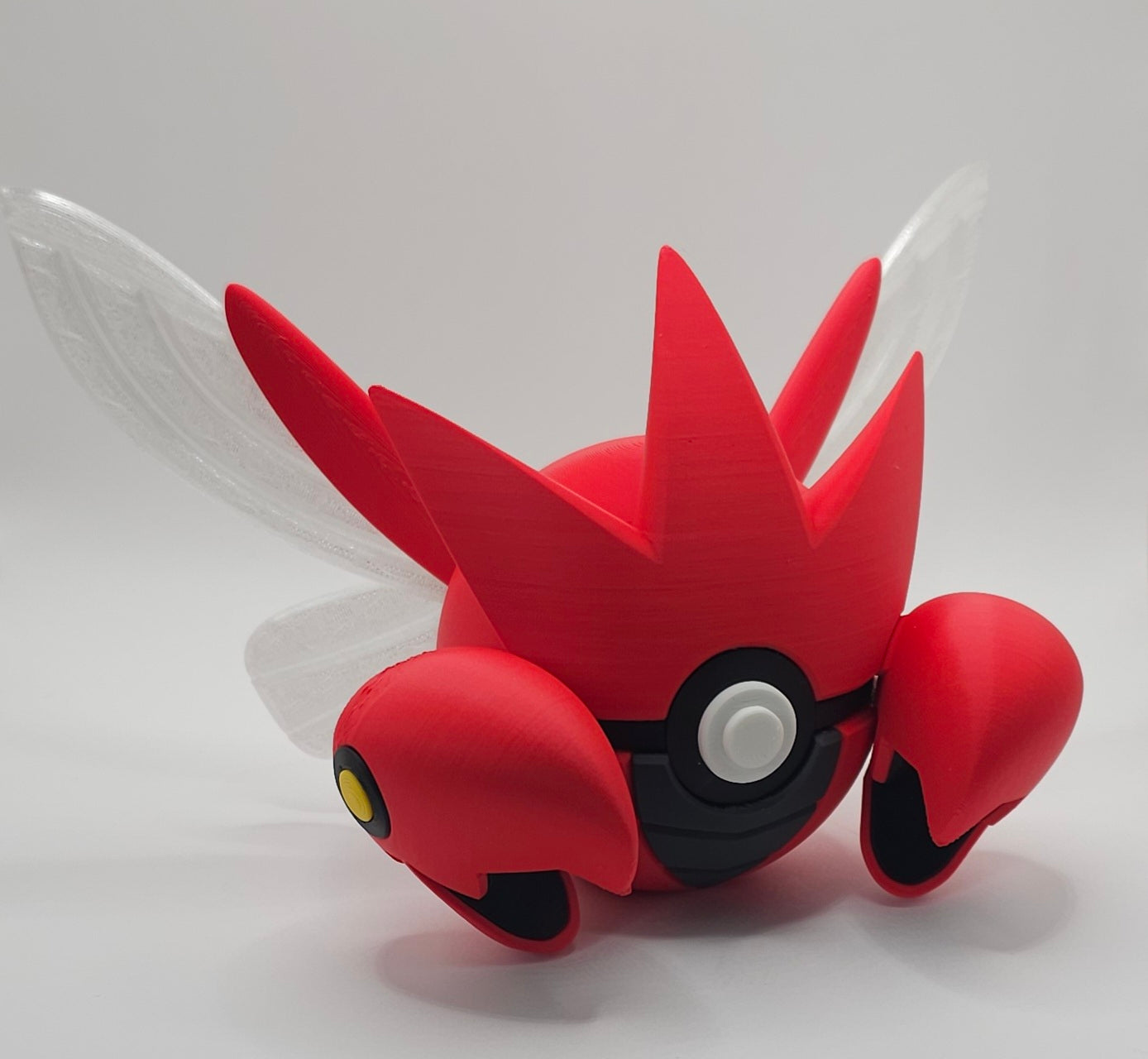 Pokemon Character Design- 3D Printed Pokeball- Scizor- Unique Display Collectible
