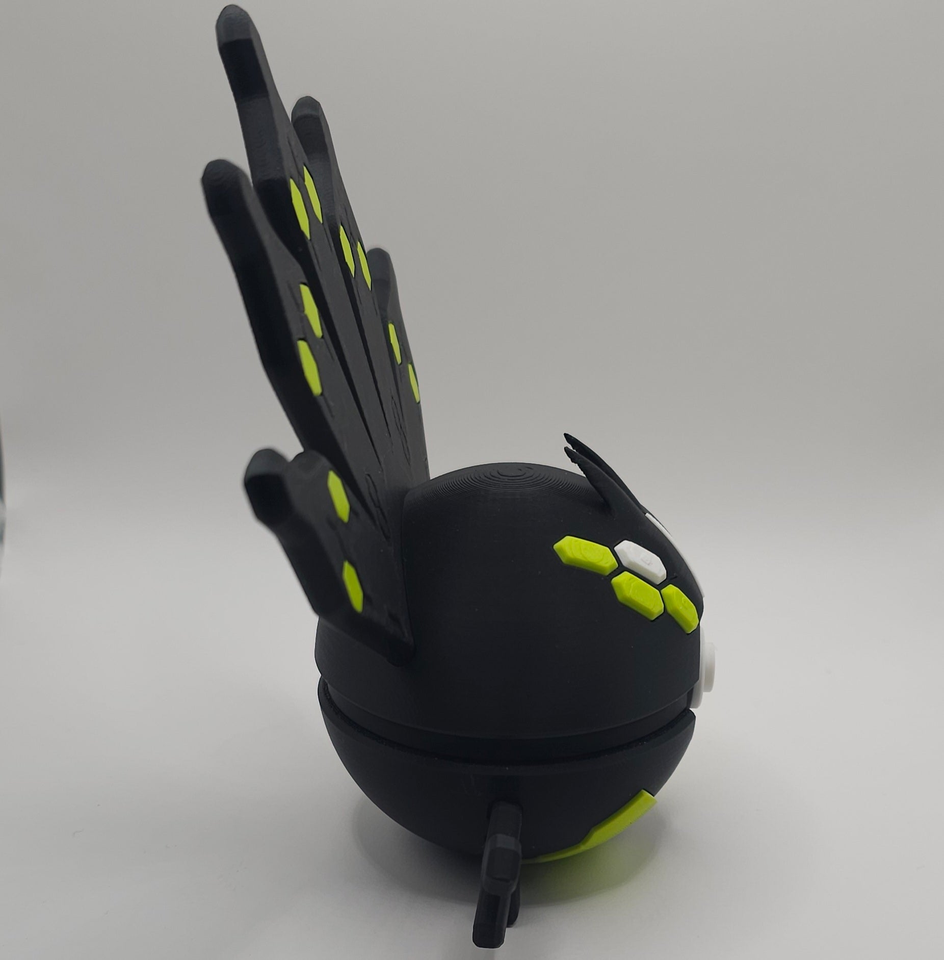 Pokemon Character Design- 3D Printed Pokeball- Zygarde 50%- Unique Display Collectible