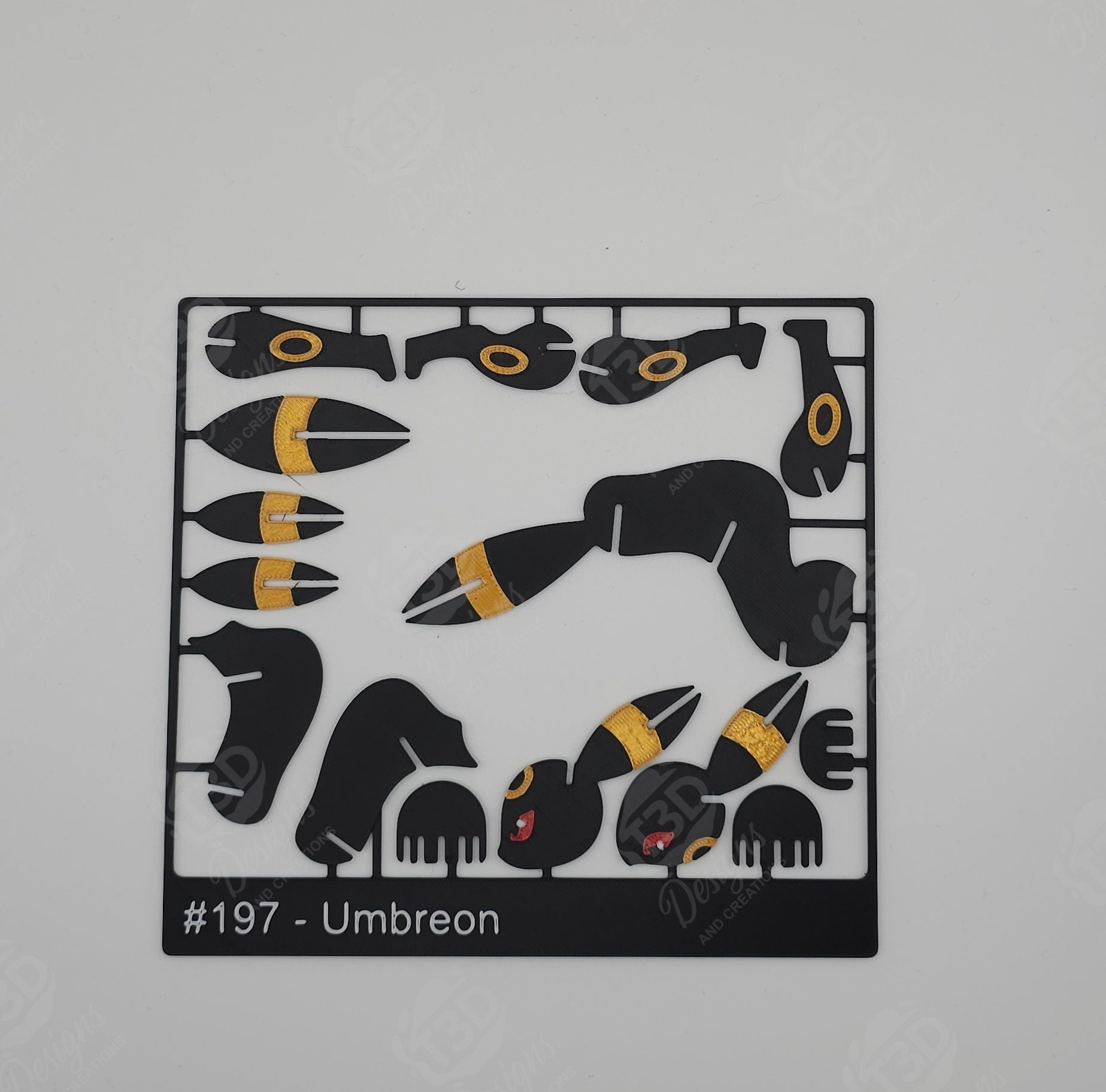 Character Model Kit Cards- Various Designs