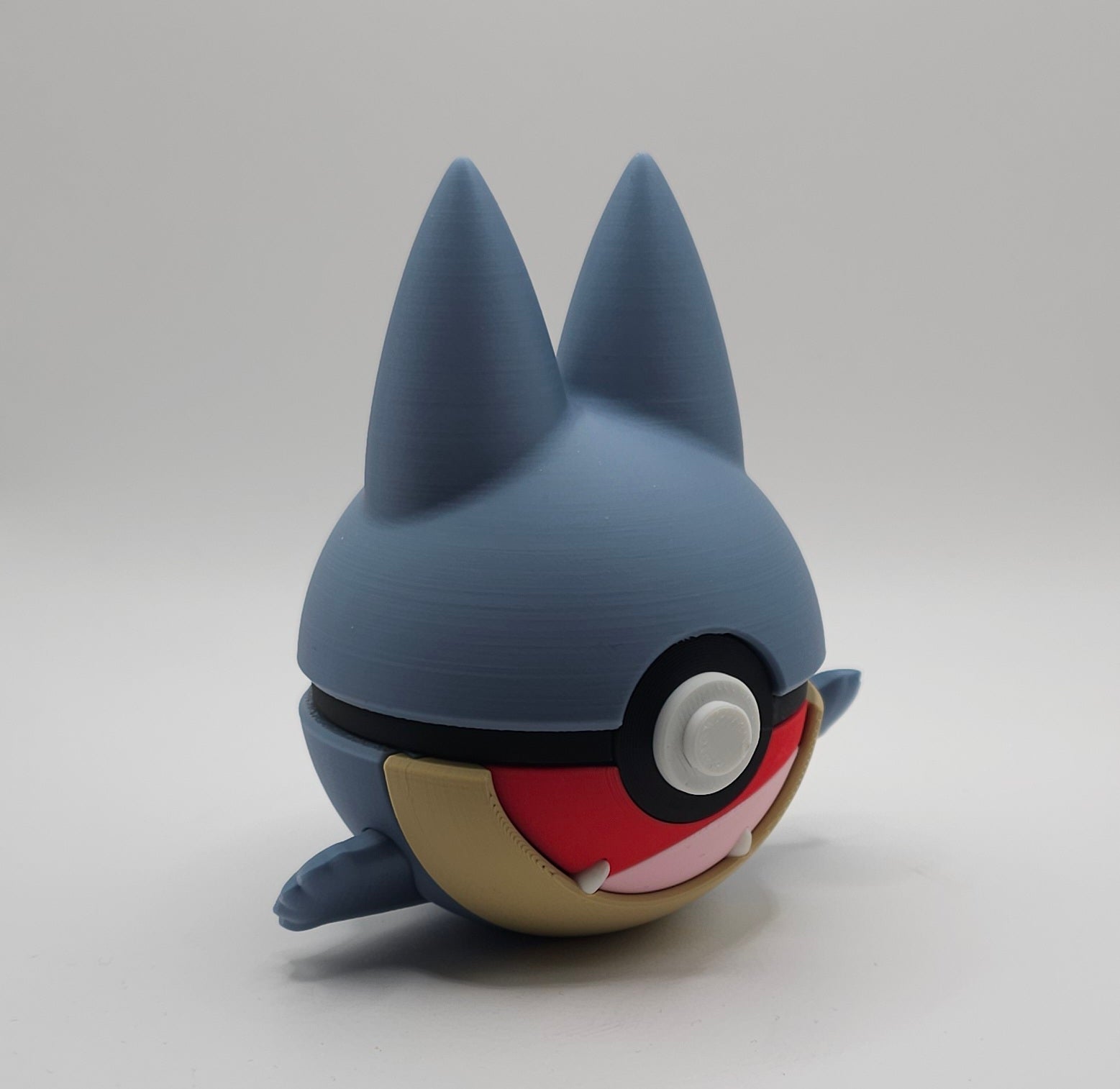 Pokemon Character Design- 3D Printed Pokeball- Munchlax - Unique Display Collectible