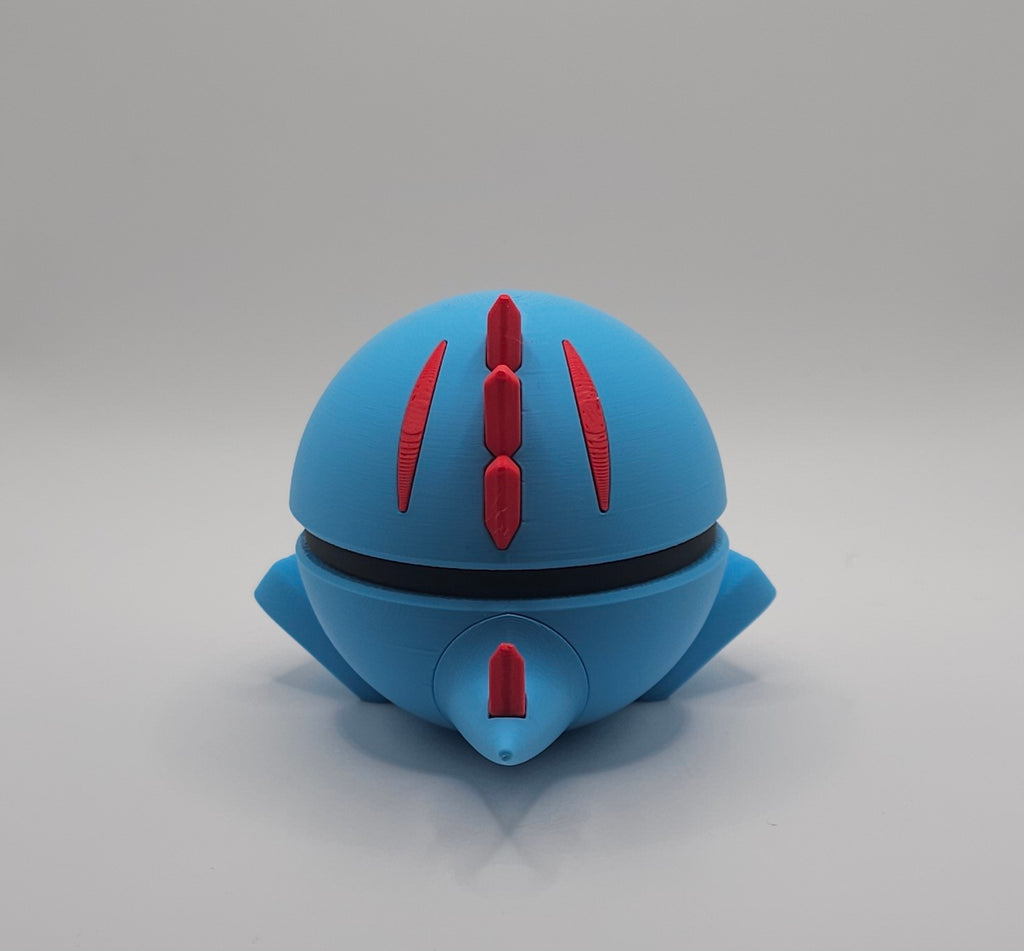 Pokemon Character 3D Printed Pokeball - Totodile - Unique Display Collectible