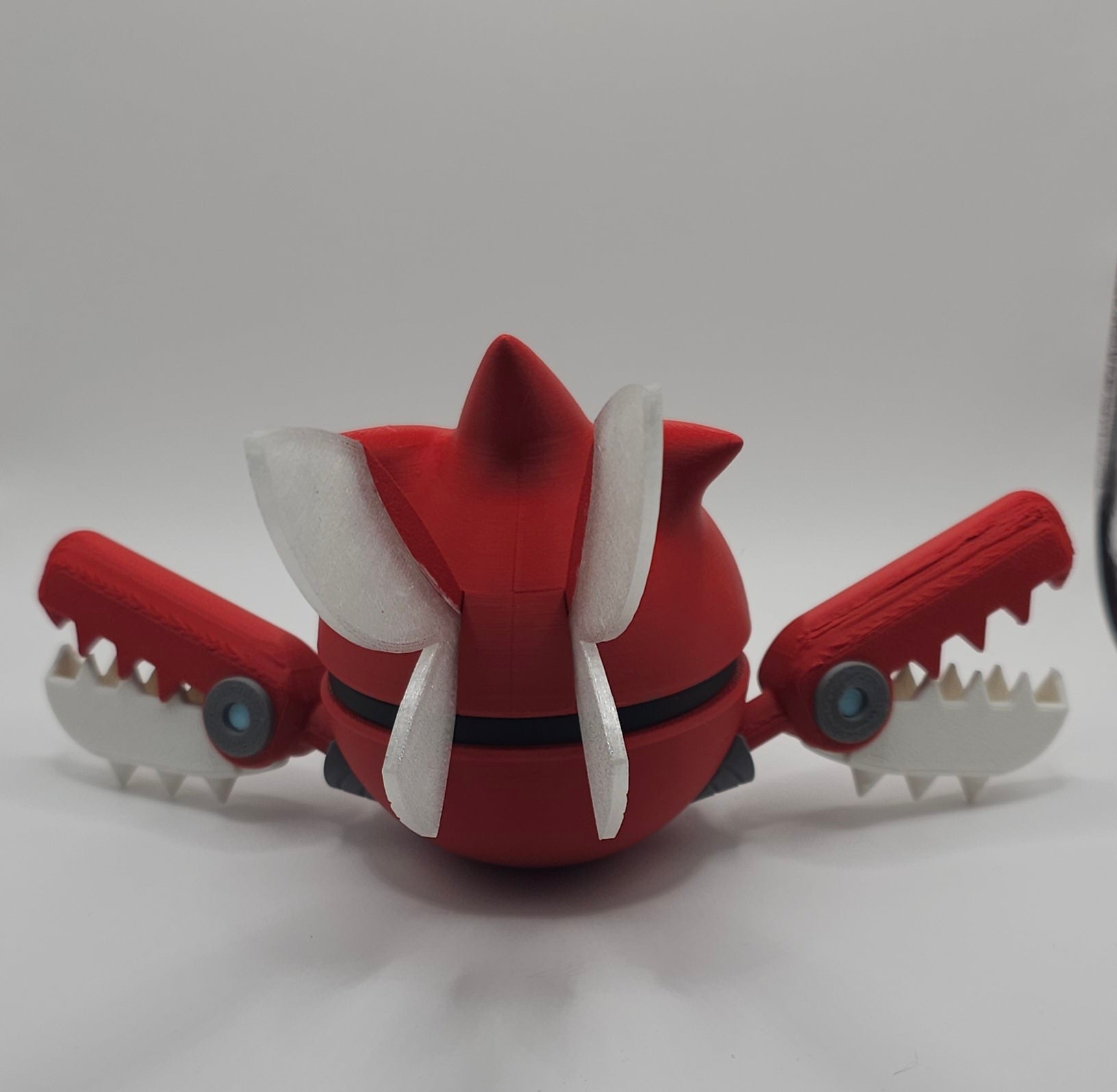 Pokemon Character Design- 3D Printed Pokeball- Mega Scizor- Unique Display Collectible