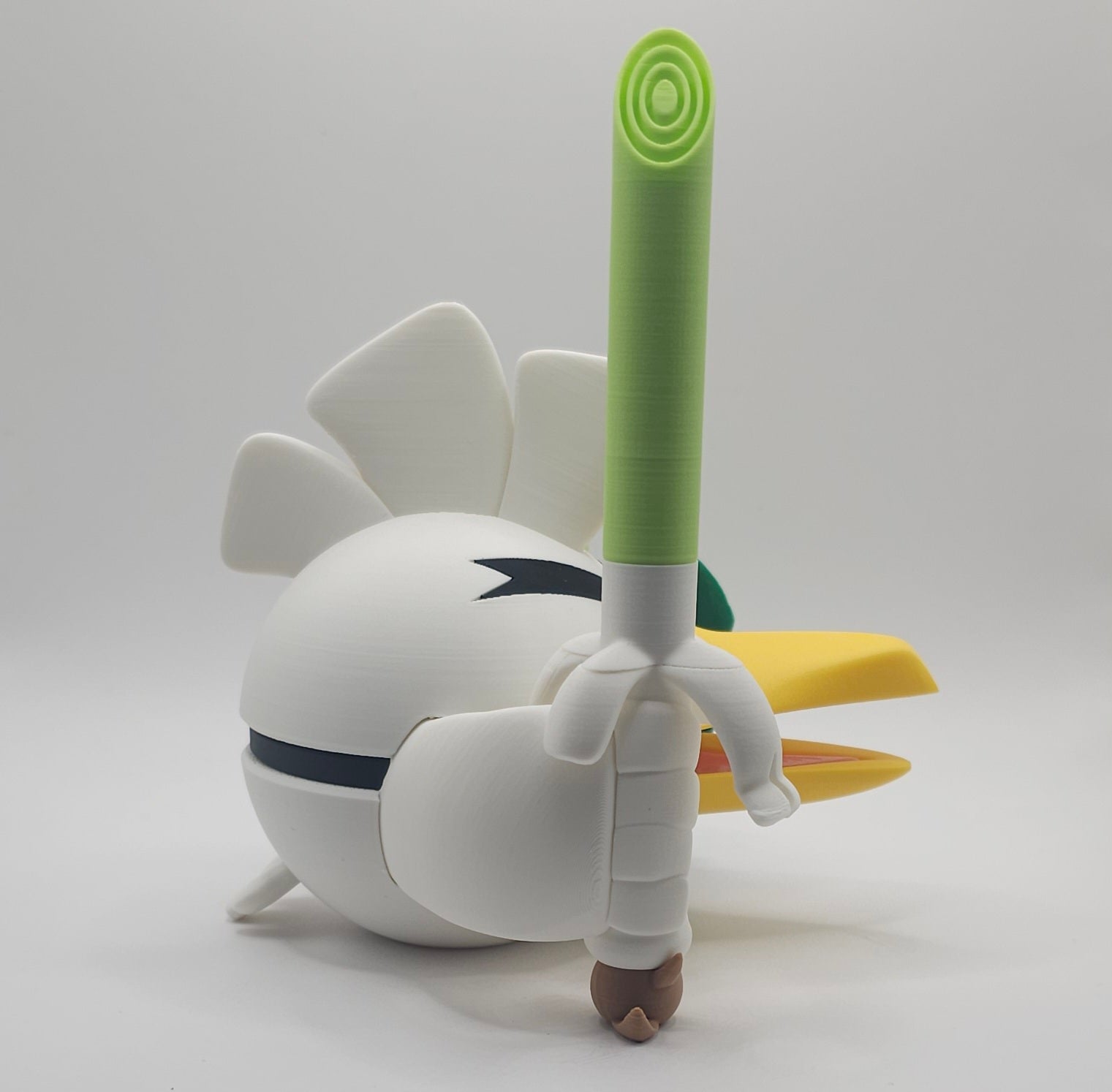 Pokemon Character Design- 3D Printed Pokeball- Sirfetchd - Unique Display Collectible
