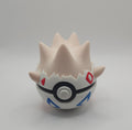 Pokemon Character Design - 3D Printed Pokeball - Togepi - Unique Display Collectible