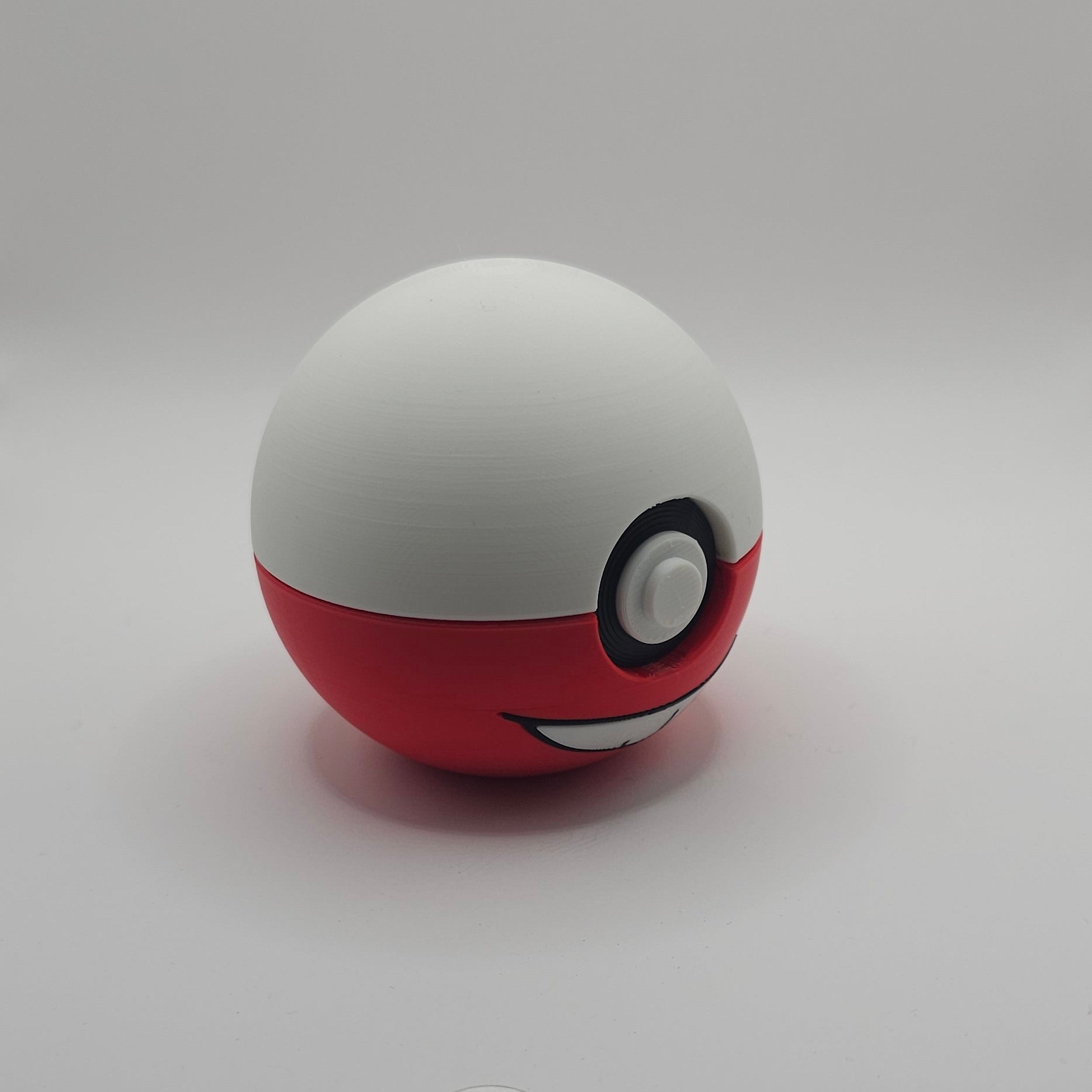 Pokemon Character Design - 3D Printed Pokeball - Electrode - Unique Display Collectible