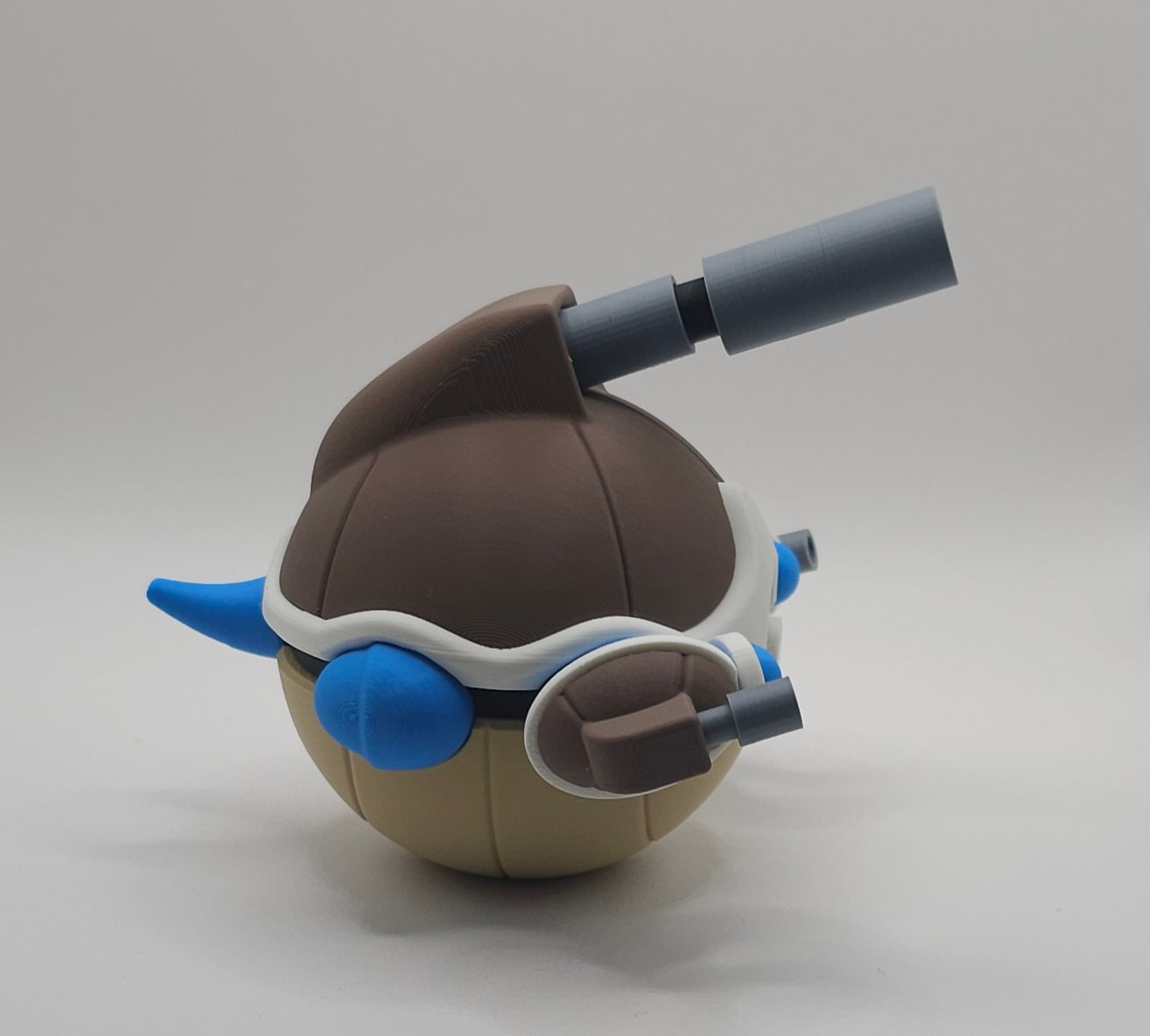 Pokemon Character Design - 3D Printed Pokeball - Mega Blastoise - Unique Display Collectible