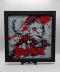 Pokemon Inspired Design - Arcanine - 3D Printed HueForge Wall Art - Unique Display Collectible