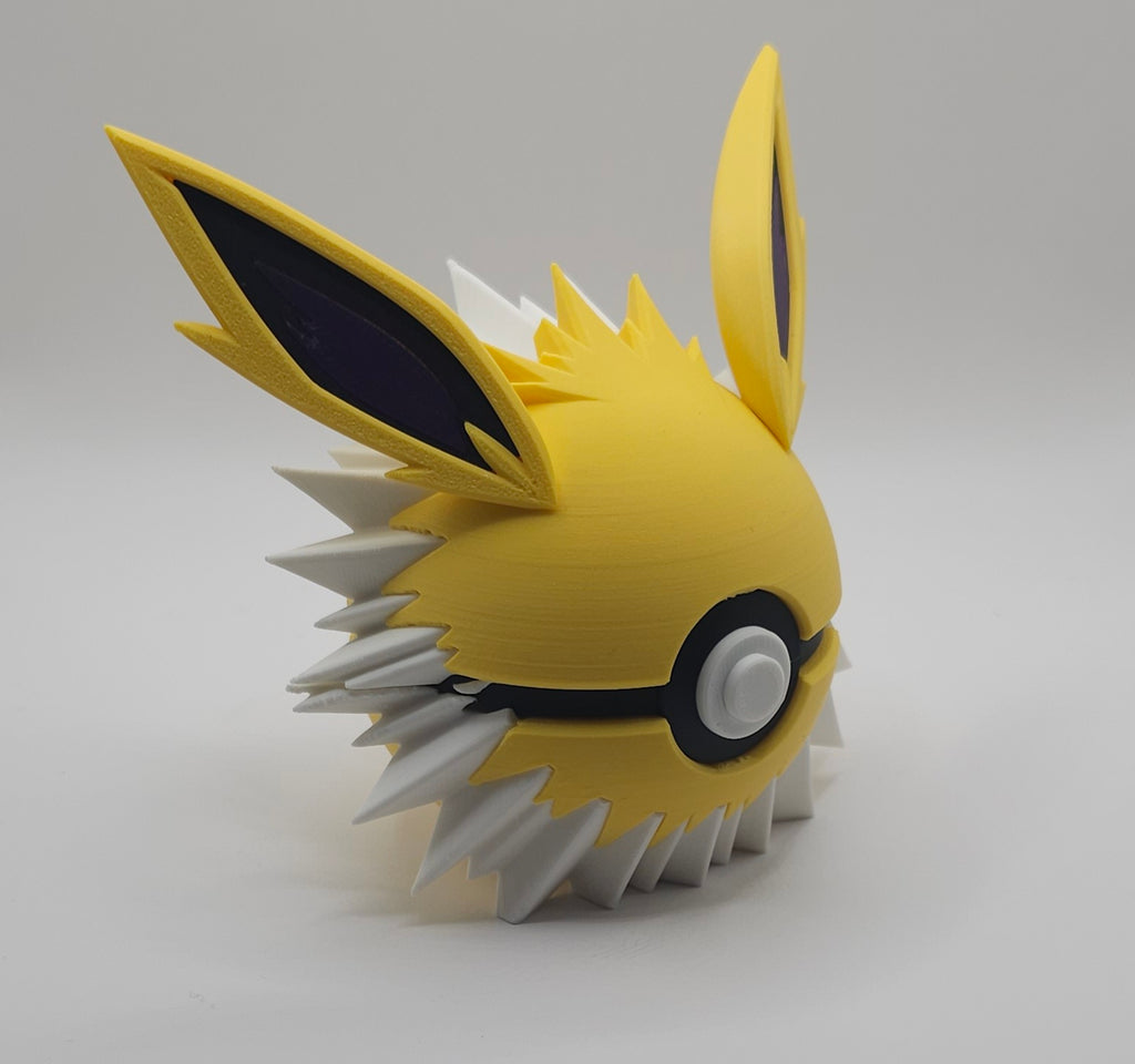 Pokemon Character Design 3D Printed Pokeball - Jolteon - Unique Display Collectible