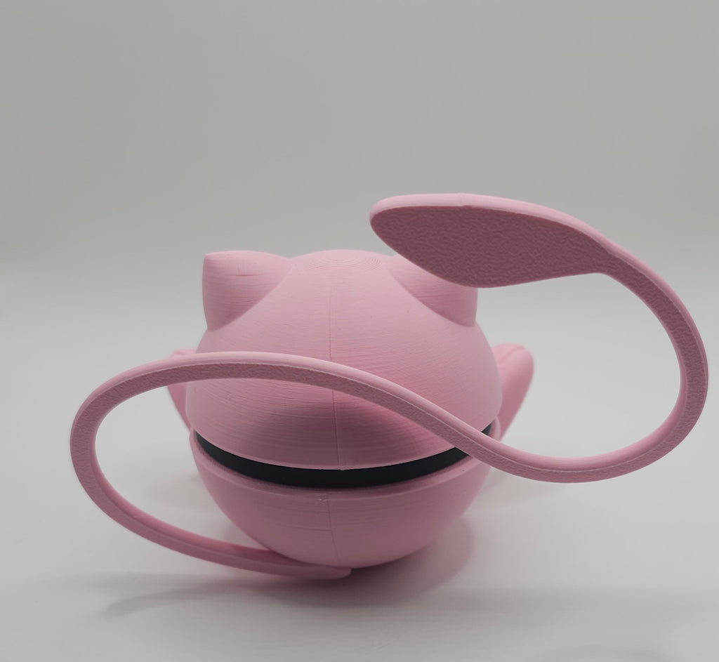 Pokemon Character Design 3D Printed Pokeball - Mew - Unique Display Collectible
