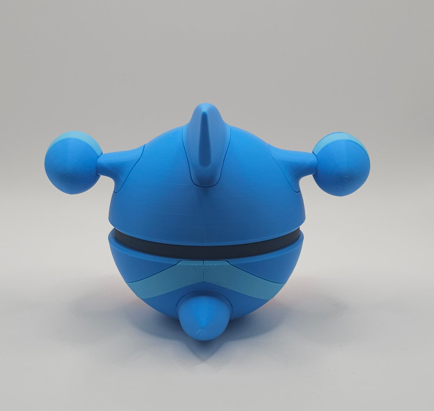 Pokemon Character Design- 3D Printed Pokeball- Gible- Unique Display Collectible