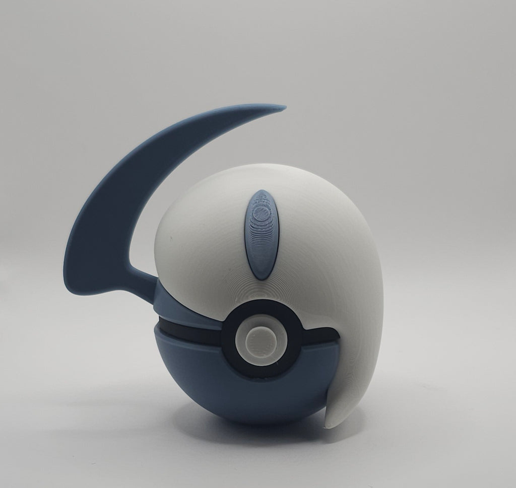 Pokemon Character Design - 3D Printed Pokeball - Absol - Unique Display Collectible