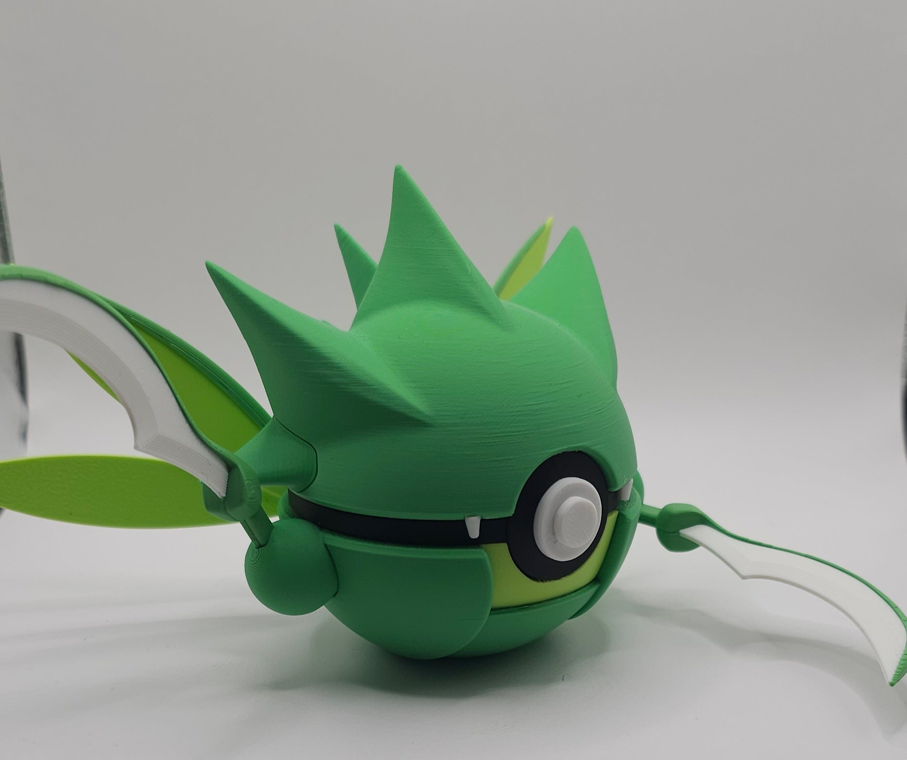 Pokemon Character Design 3D Printed Pokeball - Scyther - Unique Display Collectible