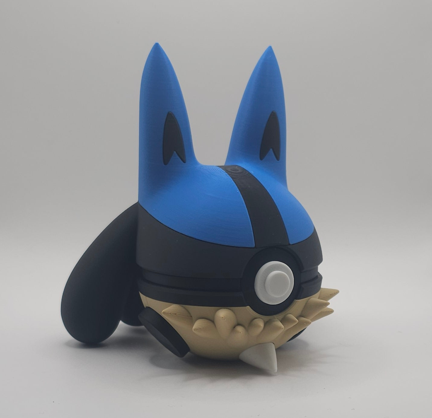 Pokemon Character Design 3D Printed Pokeball - Lucario - Unique Display Collectible