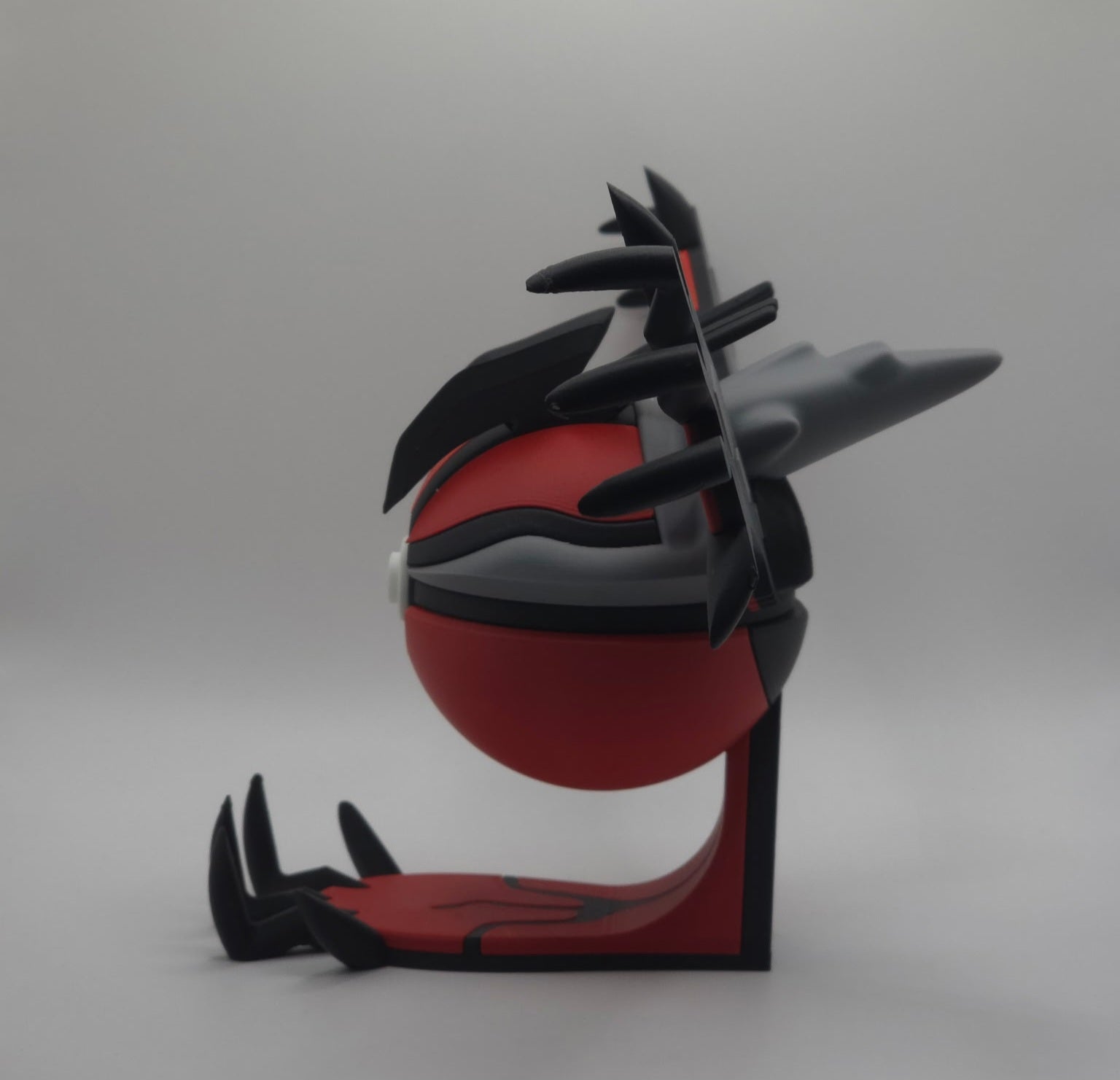 Pokemon Character Design- 3D Printed Pokeball- Yveltal- Unique Display Collectible
