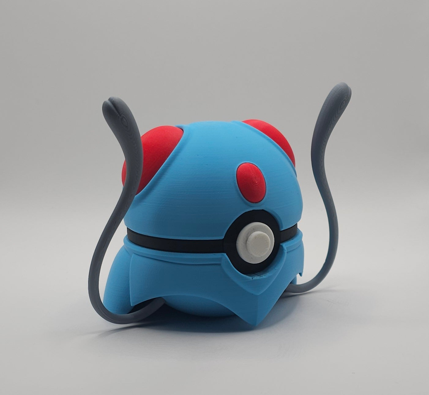 Pokemon Character Design- 3D Printed Pokeball- Tentacool- Unique Display Collectible