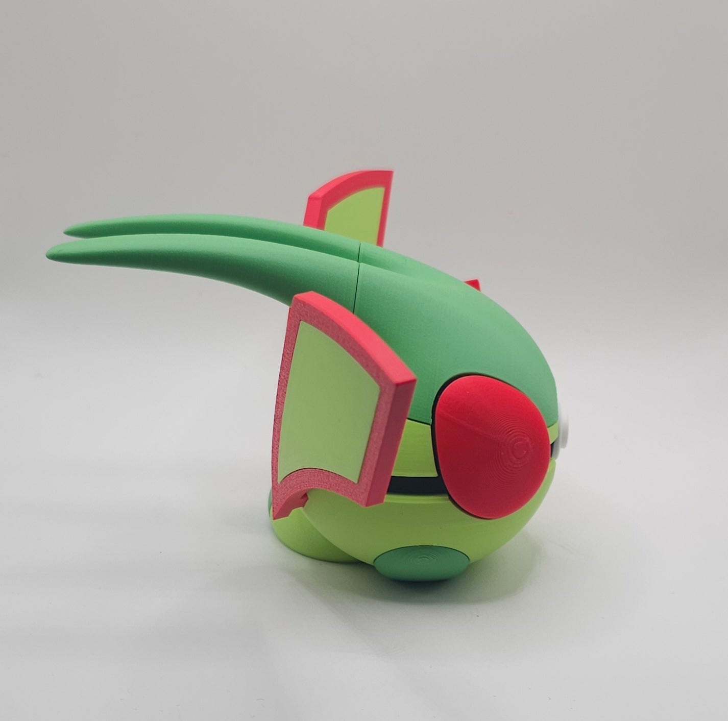 Pokemon Character Design- 3D Printed Pokeball- Flygon- Unique Display Collectible