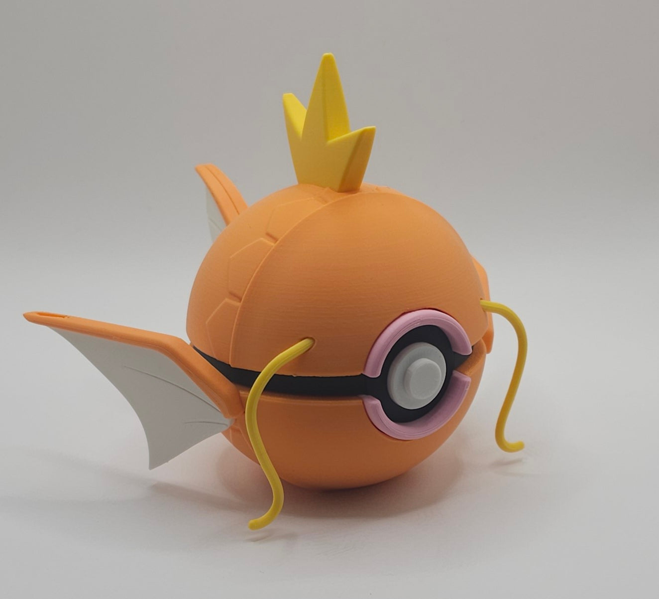 Pokemon Character Design - 3D Printed Pokeball - Magikarp - Unique Display Collectible