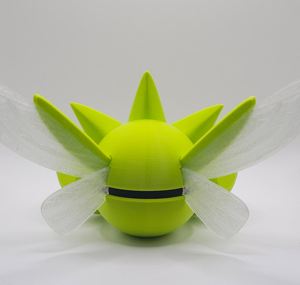 Pokemon Character Design- 3D Printed Pokeball- Scizor- Unique Display Collectible
