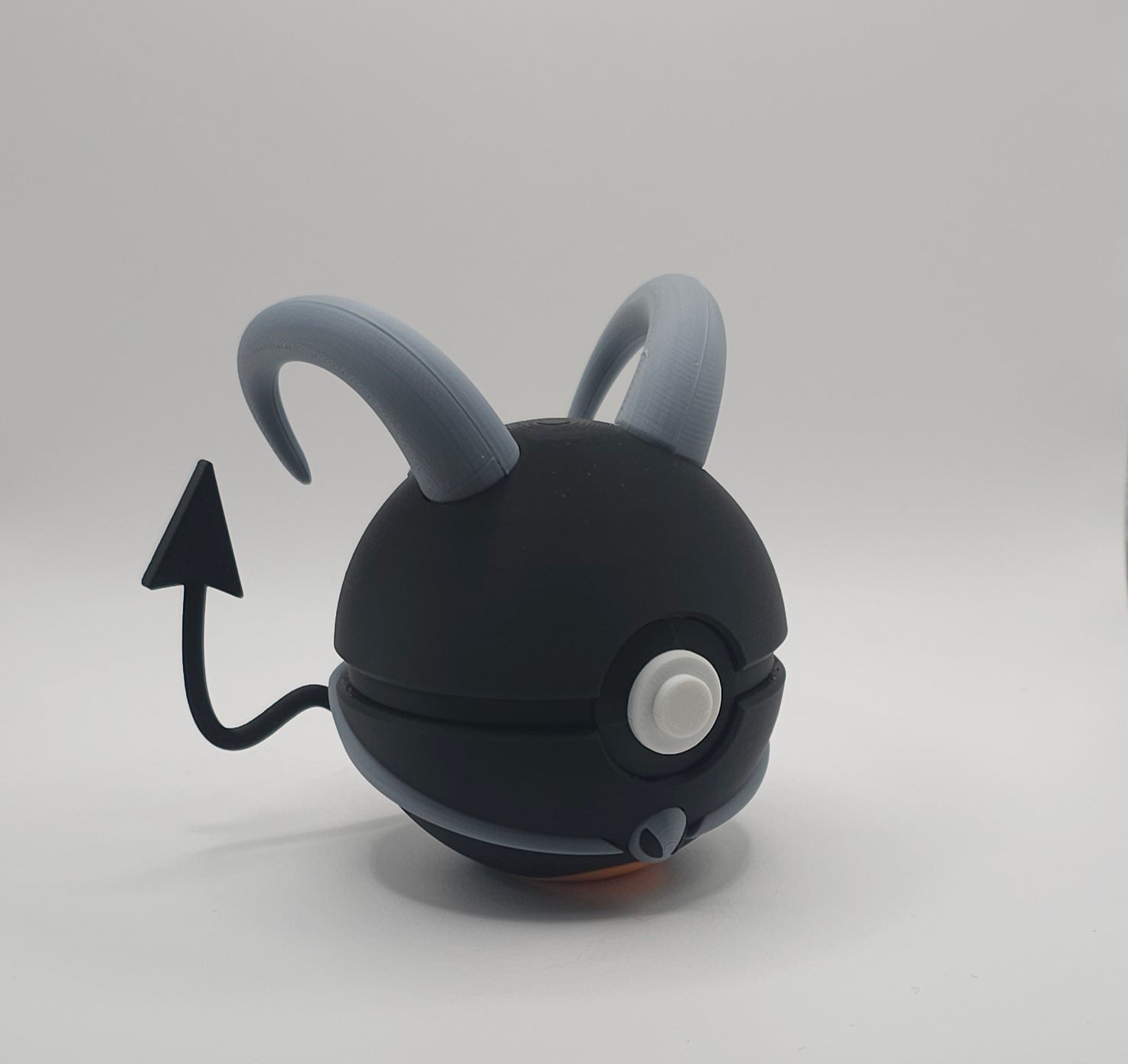 Pokemon Character Design- 3D Printed Pokeball- Houndoom- Unique Display Collectible