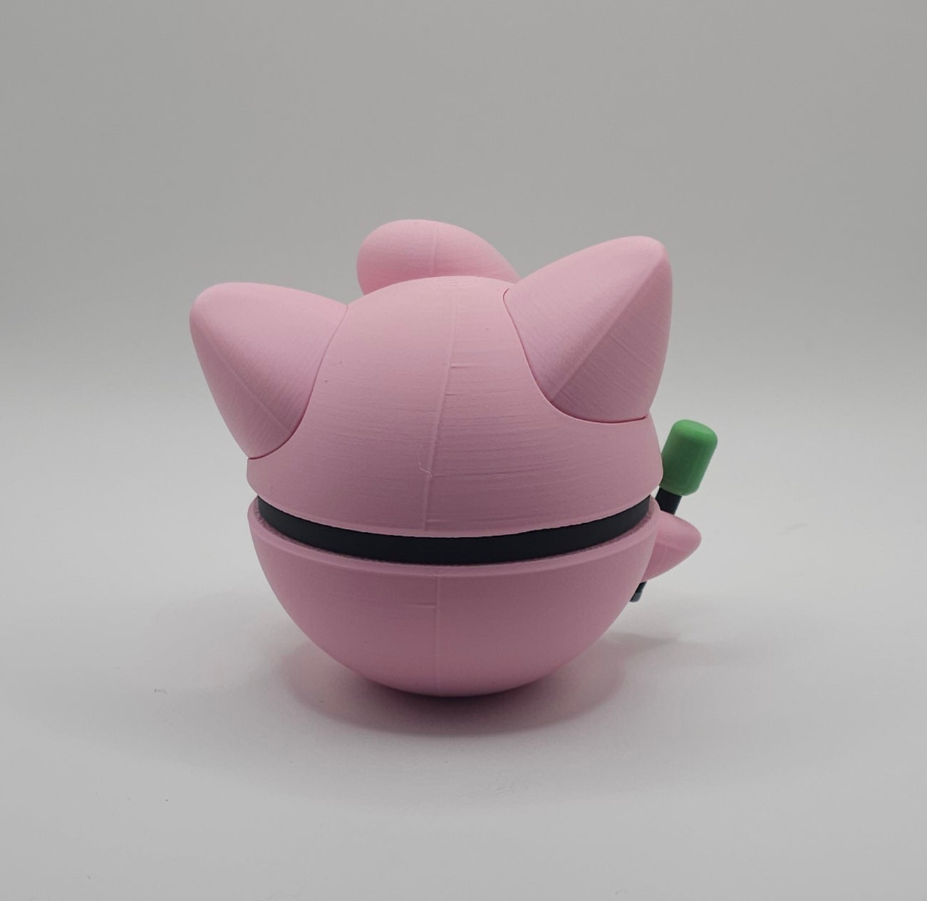 Pokemon Character Design 3D Printed Pokeball - Jigglypuff - Unique Display Collectible
