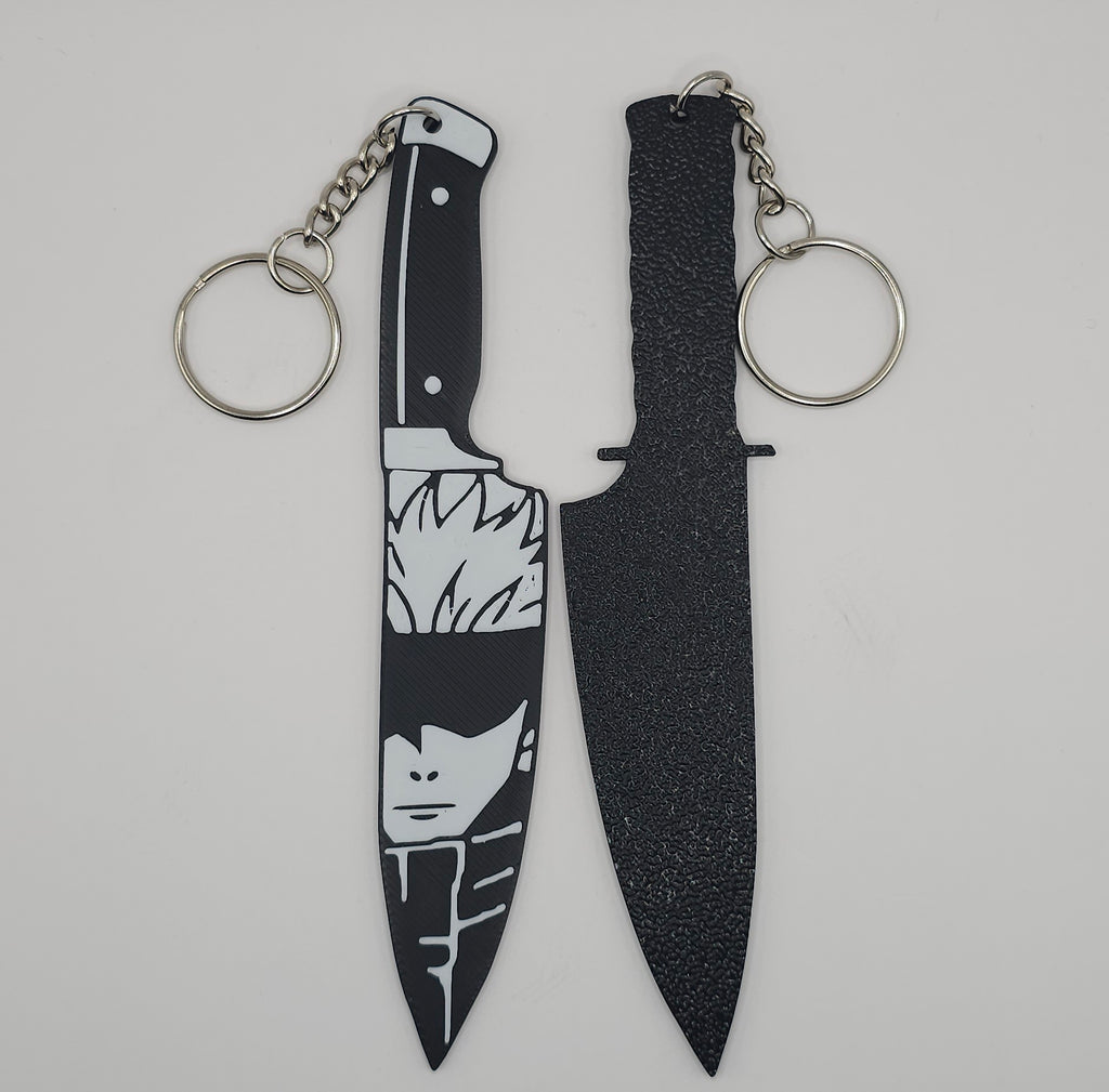 Jujutsu Kaisen Character Inspired- 3D Printed Dagger Keychain- Unique Fan Art Collectible