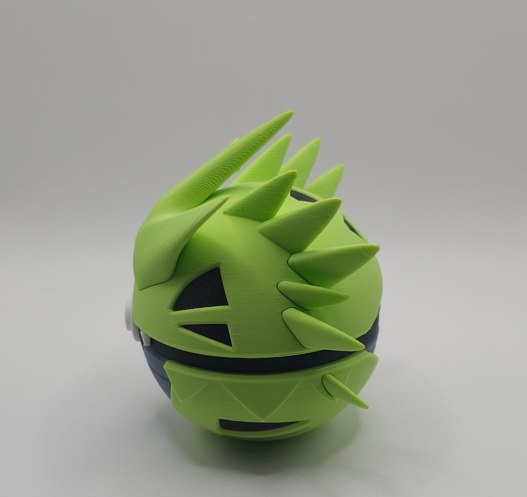 Pokemon Character Design - 3D Printed Pokeball - Tyranitar - Unique Display Collectible