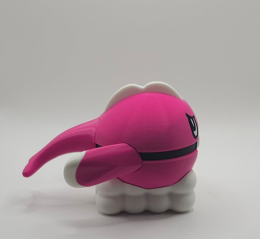 Pokemon Character Design- 3D Printed Pokeball- Tatsugiri- Unique Display Collectible