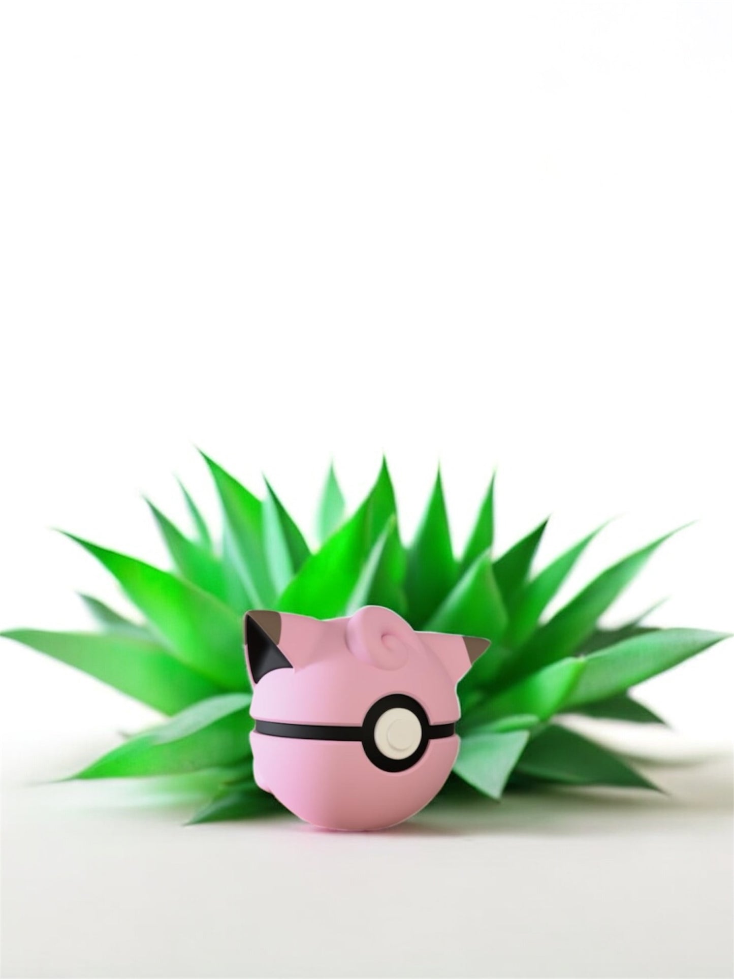 Pokemon Character Design - 3D Printed Pokeball - Clefairy - Unique Display Collectible