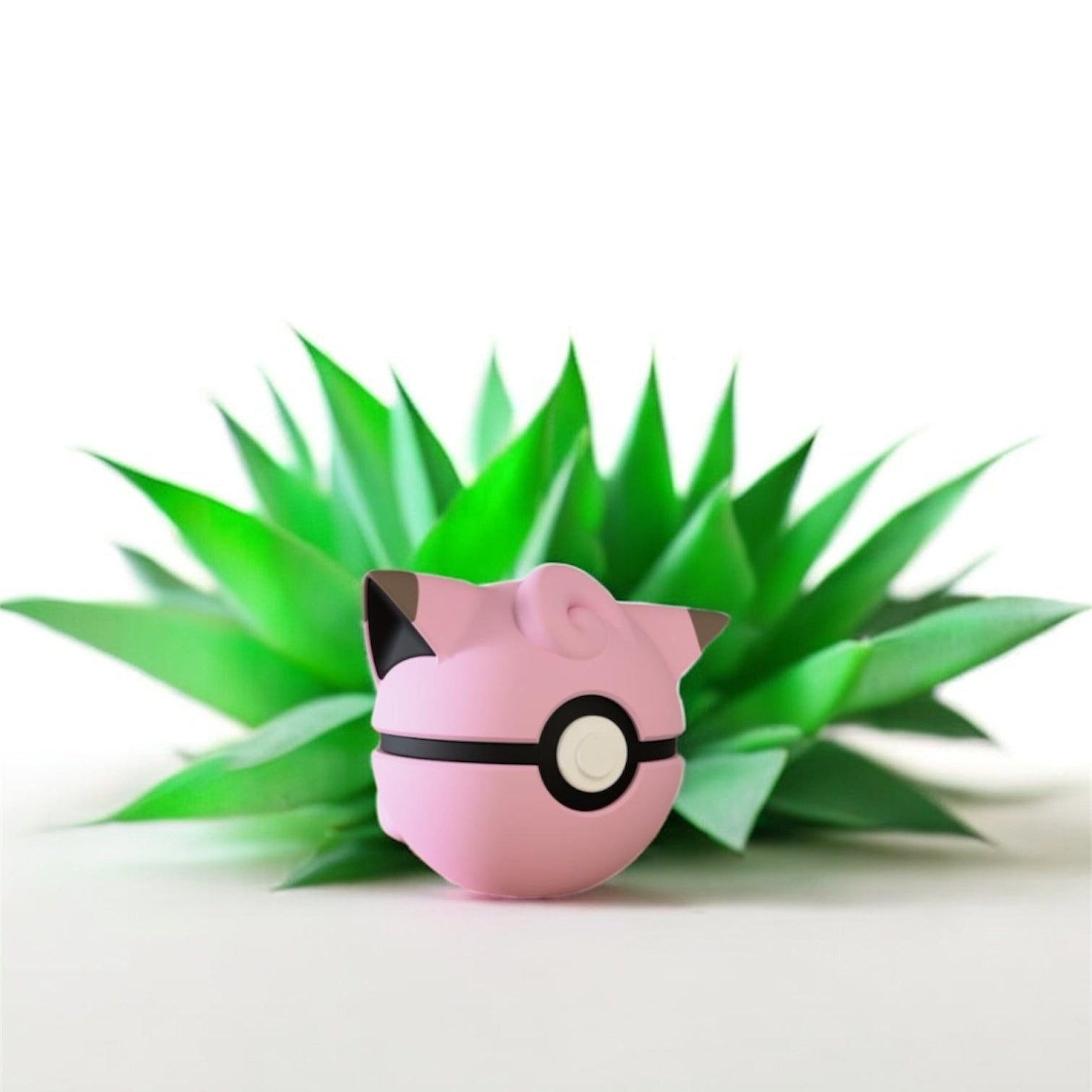 Pokemon Character Design - 3D Printed Pokeball - Clefairy - Unique Display Collectible