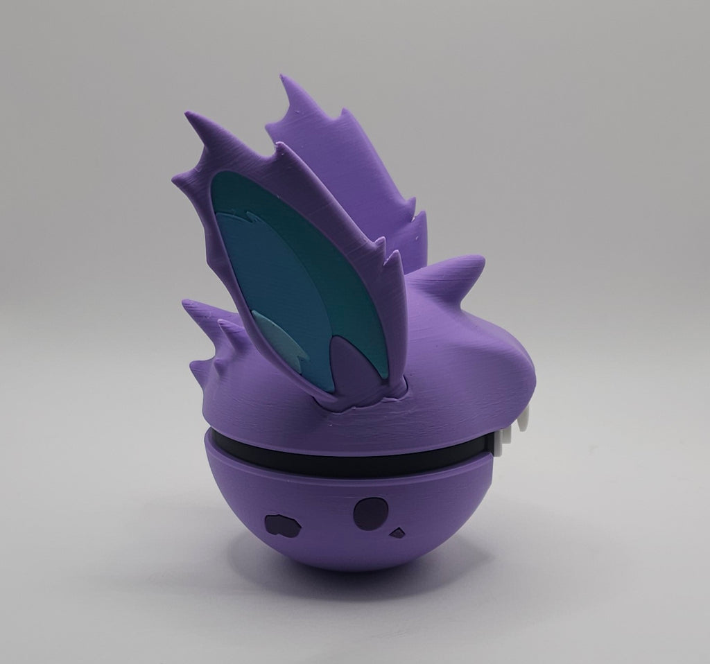 Pokemon Character Design- 3D Printed Pokeball- Nidoran- Unique Display Collectible