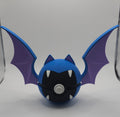 Pokemon Character Design - 3D Printed Pokeball - Golbat - Unique Display Collectible