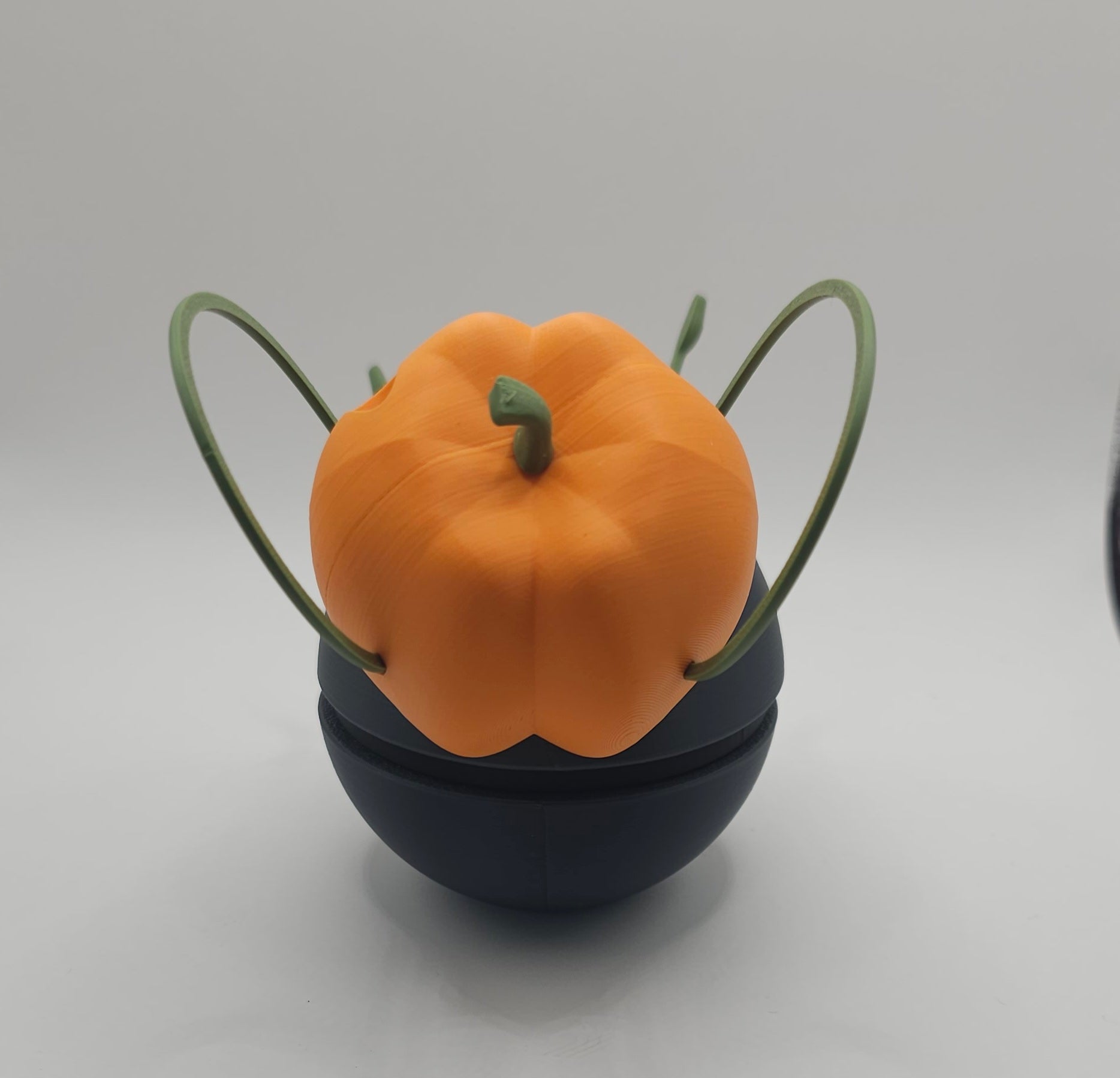 Pokemon Character Design 3D Printed Pokeball - Halloween Bulbasaur - Unique Display Collectible