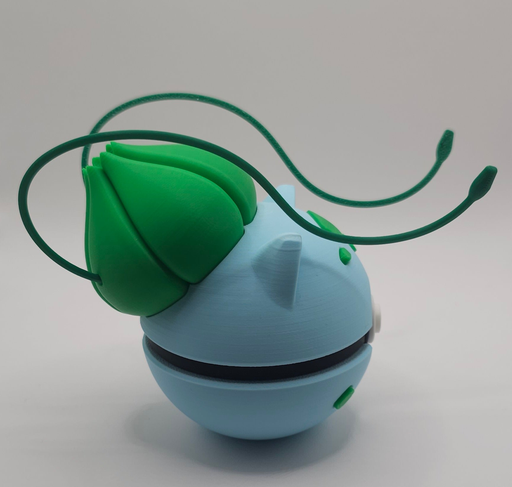 Pokemon Character Design 3D Printed Pokeball - Bulbasaur - Unique Display Collectible