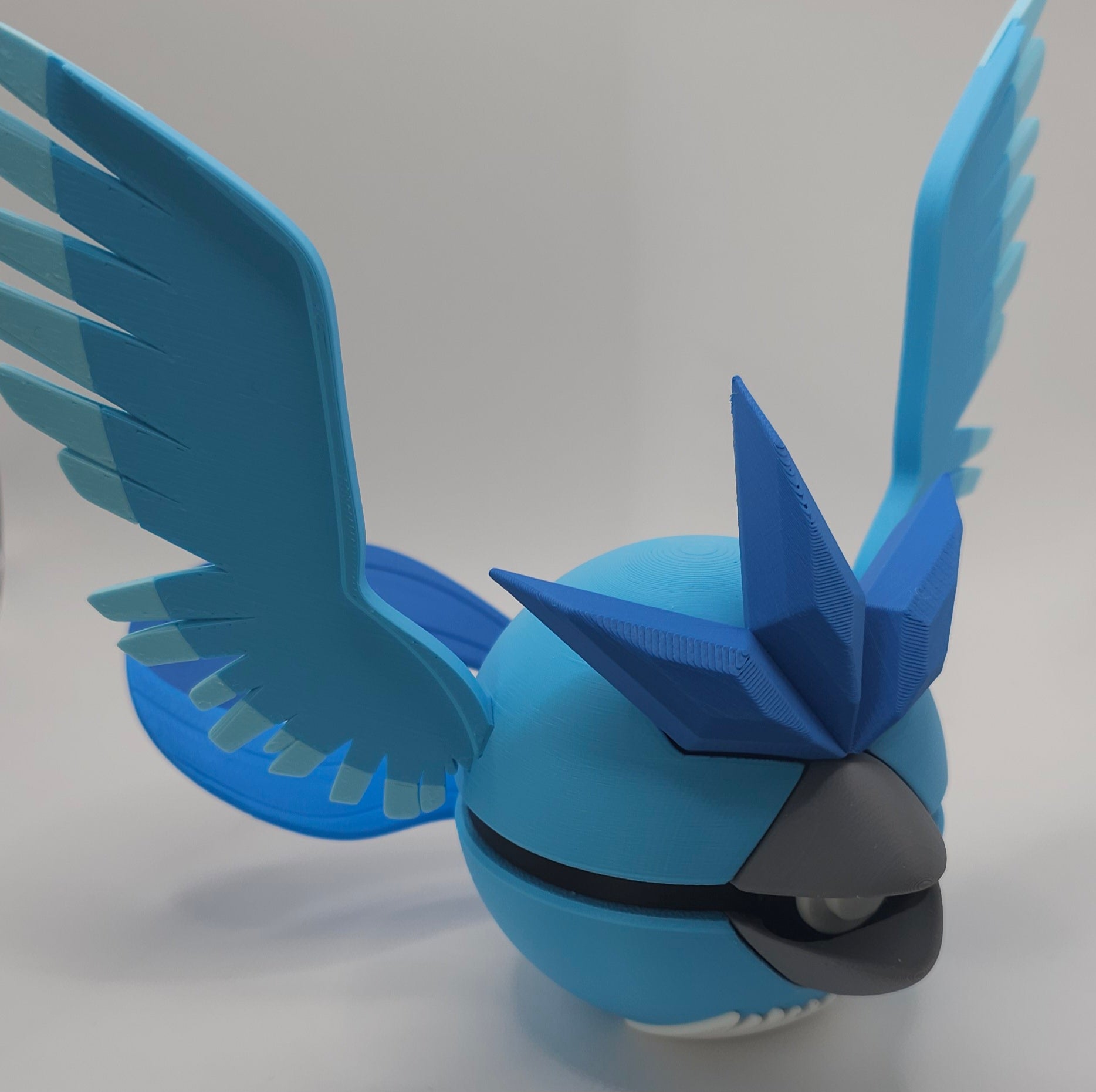Pokemon Character Design - 3D Printed Pokeball - Articuno - Unique Display Collectible