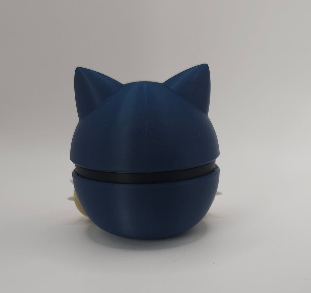 Pokemon Character Design 3D Printed Pokeball - Snorlax - Unique Display Collectible